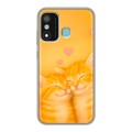 Дизайнерский силиконовый чехол для Itel A27 Милые котята