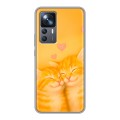 Дизайнерский силиконовый чехол для Xiaomi 12T Милые котята