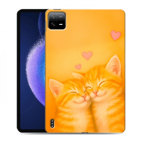 Дизайнерский силиконовый чехол для Xiaomi Pad 6 Милые котята