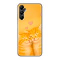 Дизайнерский силиконовый чехол для Samsung Galaxy A05s Милые котята