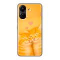 Дизайнерский силиконовый чехол для Xiaomi Poco C65 Милые котята