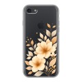 Полупрозрачный дизайнерский силиконовый чехол для Iphone 7 для девушки