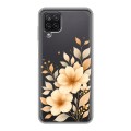 Полупрозрачный дизайнерский пластиковый чехол для Samsung Galaxy A12 для девушки