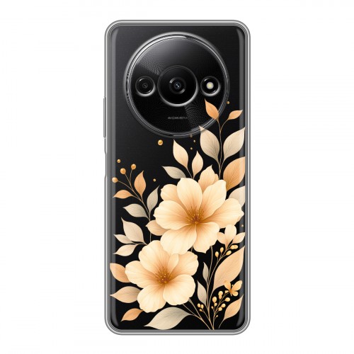 Полупрозрачный дизайнерский силиконовый чехол для Xiaomi RedMi A3 для девушки