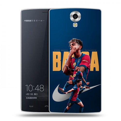Дизайнерский силиконовый чехол для Homtom HT7 Барселона Barca Yamal 