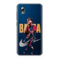 Дизайнерский силиконовый чехол для ZTE Blade A3 (2019) Барселона Barca Yamal 