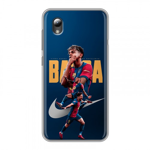 Дизайнерский силиконовый чехол для ZTE Blade A3 (2019) Барселона Barca Yamal 