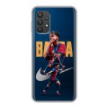 Дизайнерский силиконовый чехол для Samsung Galaxy A32 Барселона Barca Yamal 