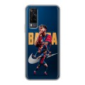 Дизайнерский пластиковый чехол для Vivo Y31 Барселона Barca Yamal 
