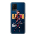 Дизайнерский силиконовый чехол для OPPO A54 Барселона Barca Yamal 