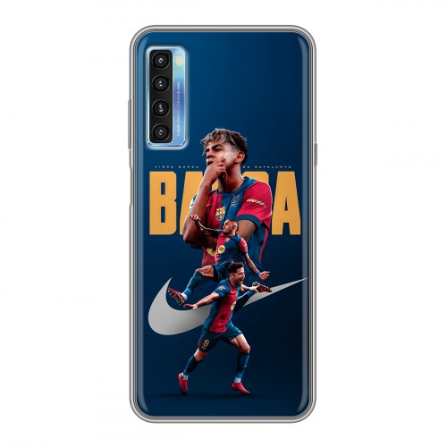 Дизайнерский силиконовый чехол для TCL 20L Барселона Barca Yamal 