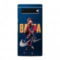 Дизайнерский силиконовый чехол для Google Pixel 6 Барселона Barca Yamal 
