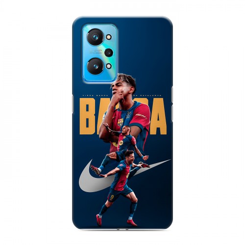 Дизайнерский силиконовый чехол для Realme GT Neo 2 Барселона Barca Yamal 