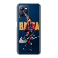 Дизайнерский силиконовый чехол для Realme C35 Барселона Barca Yamal 