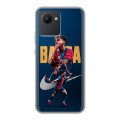 Дизайнерский силиконовый чехол для Realme C30 Барселона Barca Yamal 