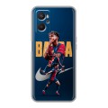Дизайнерский силиконовый с усиленными углами чехол для OPPO A96 Барселона Barca Yamal 