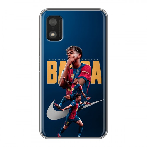 Дизайнерский силиконовый чехол для Itel A17 Барселона Barca Yamal 
