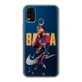 Дизайнерский силиконовый чехол для Itel A48 Барселона Barca Yamal 