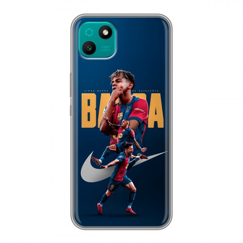 Дизайнерский силиконовый чехол для Wiko T10 Барселона Barca Yamal 
