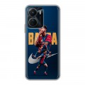 Дизайнерский силиконовый чехол для Vivo Y16 Барселона Barca Yamal 