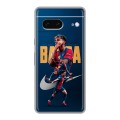 Дизайнерский силиконовый чехол для Google Pixel 7 Барселона Barca Yamal 