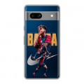 Дизайнерский силиконовый чехол для Google Pixel 7A Барселона Barca Yamal 