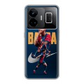 Дизайнерский силиконовый чехол для Realme GT3 Барселона Barca Yamal 