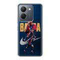 Дизайнерский пластиковый чехол для Vivo Y36 Барселона Barca Yamal 