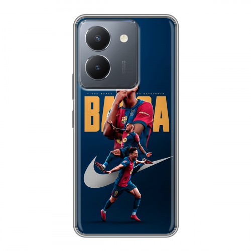 Дизайнерский пластиковый чехол для Vivo Y36 Барселона Barca Yamal 