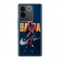 Дизайнерский силиконовый чехол для Vivo S17e Барселона Barca Yamal 