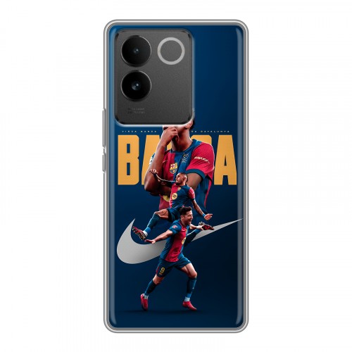 Дизайнерский силиконовый чехол для Vivo S17e Барселона Barca Yamal 