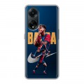 Дизайнерский силиконовый чехол для OPPO A98 Барселона Barca Yamal 