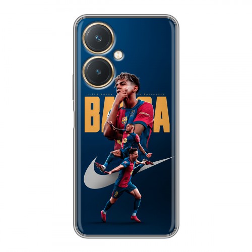 Дизайнерский силиконовый чехол для Vivo Y27 4G Барселона Barca Yamal 