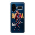 Дизайнерский силиконовый чехол для Realme GT5 Барселона Barca Yamal 