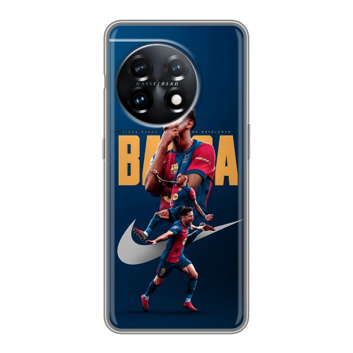 Дизайнерский силиконовый чехол для OnePlus 11 Барселона Barca Yamal 