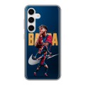 Дизайнерский силиконовый чехол для Samsung Galaxy S24 Барселона Barca Yamal 