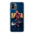 Дизайнерский силиконовый чехол для Xiaomi Redmi A2 Барселона Barca Yamal 