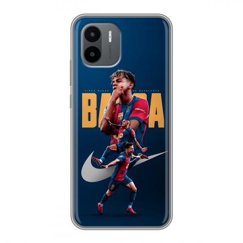 Дизайнерский силиконовый чехол для Xiaomi Redmi A2 Барселона Barca Yamal 