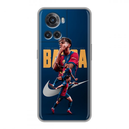 Дизайнерский силиконовый чехол для OnePlus Ace Барселона Barca Yamal 