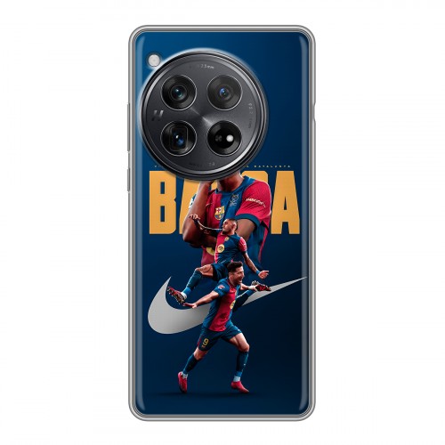 Дизайнерский силиконовый чехол для OnePlus 12 Барселона Barca Yamal 