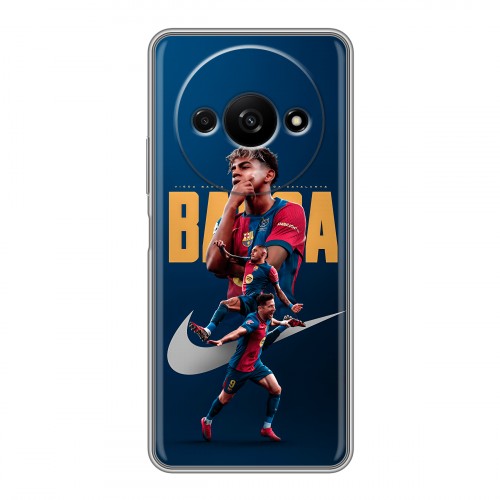 Дизайнерский силиконовый чехол для Xiaomi RedMi A3 Барселона Barca Yamal 
