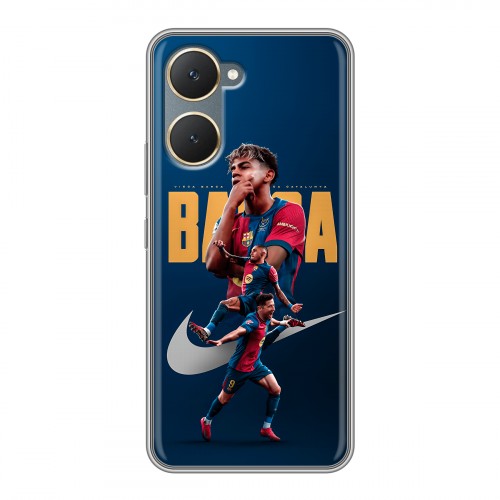 Дизайнерский силиконовый чехол для Vivo Y03 Барселона Barca Yamal 