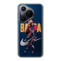 Дизайнерский силиконовый чехол для Huawei Pura 70 Барселона Barca Yamal 