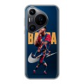 Дизайнерский силиконовый чехол для Huawei Pura 70 Pro Барселона Barca Yamal 
