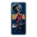 Дизайнерский силиконовый чехол для Itel S24 Барселона Barca Yamal 