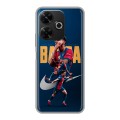Дизайнерский силиконовый чехол для RedMi 13 4G Барселона Barca Yamal 
