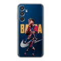 Дизайнерский силиконовый чехол для Samsung Galaxy M35 Барселона Barca Yamal 