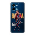 Дизайнерский силиконовый чехол для Vivo Y28 Барселона Barca Yamal 
