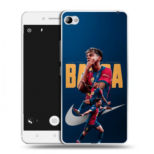 Дизайнерский пластиковый чехол для Lenovo S90 Барселона Barca Yamal 