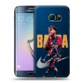 Дизайнерский силиконовый чехол для Samsung Galaxy S6 Edge Барселона Barca Yamal 